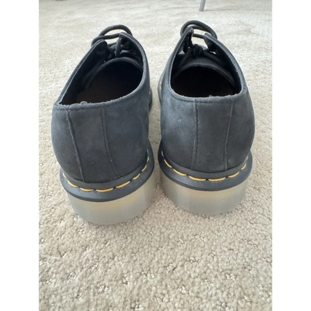 DR MARTENS 1461 Iced II Black Nubuck Leather 3Eye Oxford Shoes Mens 9 Womens 10